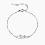 $$$Custom Scripted Name Anklet Chantel The Label