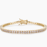 Valentina Tennis Chain Bracelet Chantel The Label