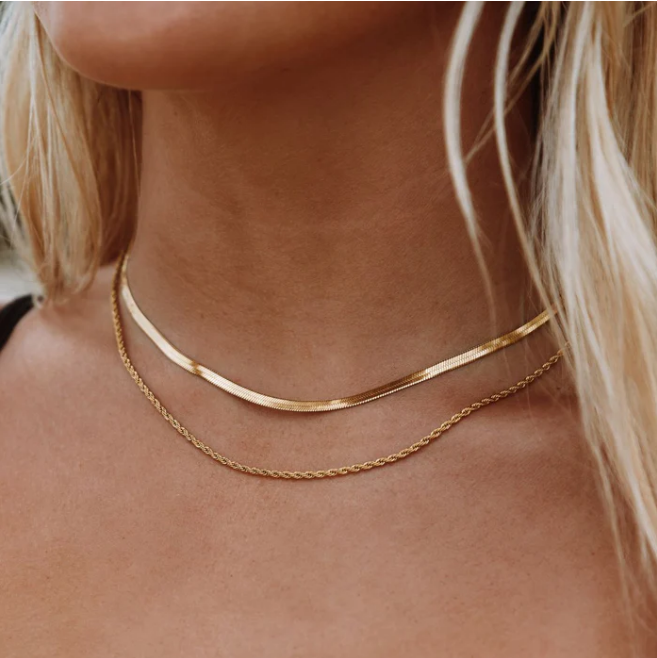 Lisa Multilayer Necklace Chantel The Label